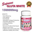 Supreme Gluta White 1500000mg (3 bottles)